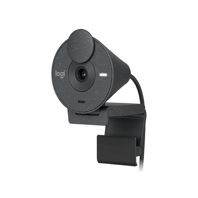 Logitech Brio 300 1080p HD Webcam - Graphite - كاميرا